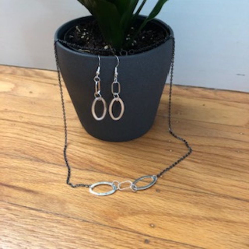 earrings and necklace bundle